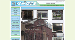 Desktop Screenshot of kovozvar.sk